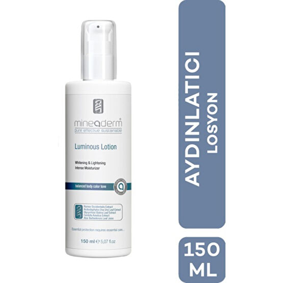 Mineaderm Luminous Lotion/aydınlatıcı Losyon Nemlendiriciler Fiyatı