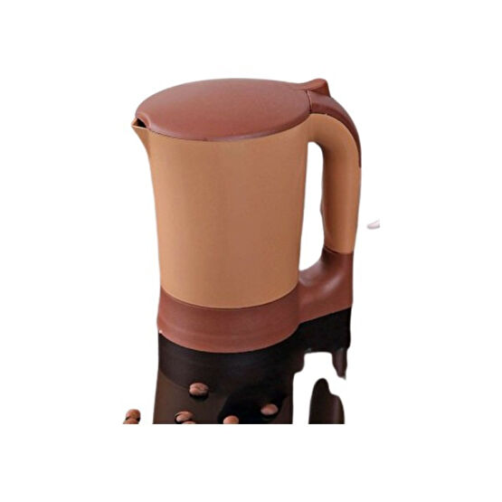 Mini Su Isıtıcı Kettle - Kahve Makinesi - Kahverengi Kahve Makineleri Fiyatı