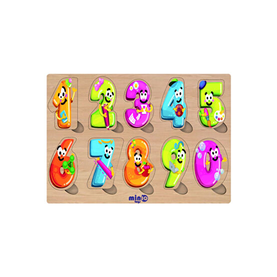 minİQ toys Ahşap Sayılar Eğitici-öğretici Yapboz Ahşap Oyuncaklar Fiyatı
