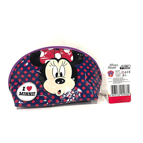 Minnie Mouse Kalem Kutusu Mini Mouse Lacivert-Pembe Kalemlik (Kalem Kutusu) Fiyatı