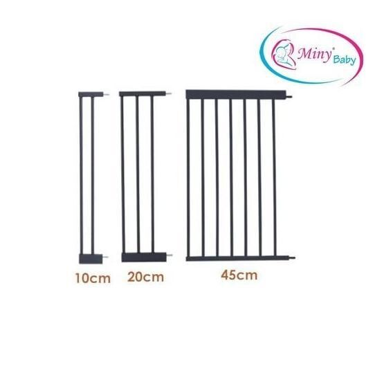 Miny Baby German Style Kahverengi 45 cm Güvenlik Kapısı Uzatma Parçası