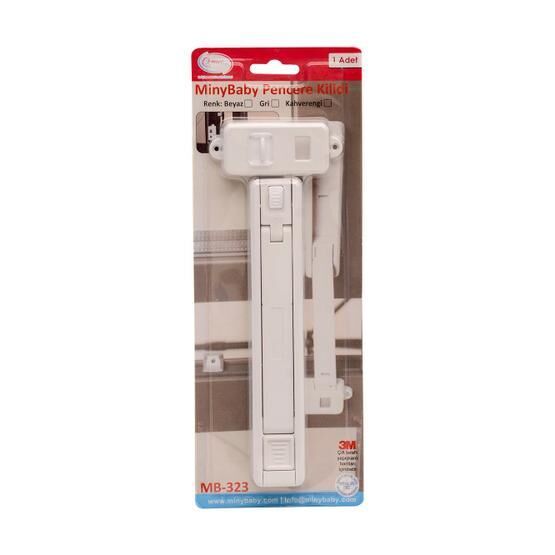 Miny Baby MB-323 Beyaz Pencere Kilidi