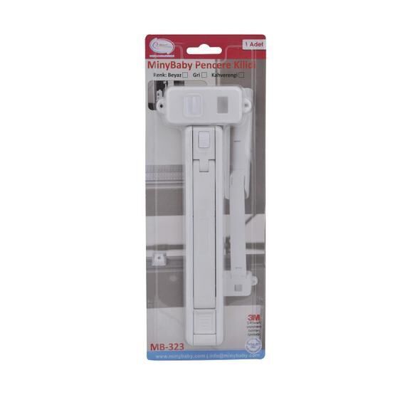Miny Baby MB-323 Beyaz Pencere Kilidi