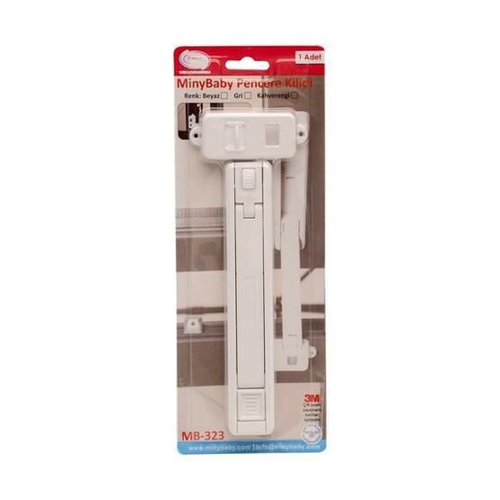 Miny Baby MB-323 Beyaz Pencere Kilidi