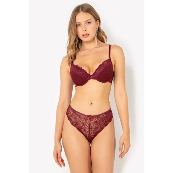 Miorre Dantel Push Up Sütyen Takım