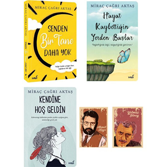 Miraç Çağrı Aktaş Kişisel Gelişim Seti - Kendine Hoş Geldin - Senden Bir Tane Daha Yok -Not defterli Kişisel Gelişim ve Psikoloji Fiyatı