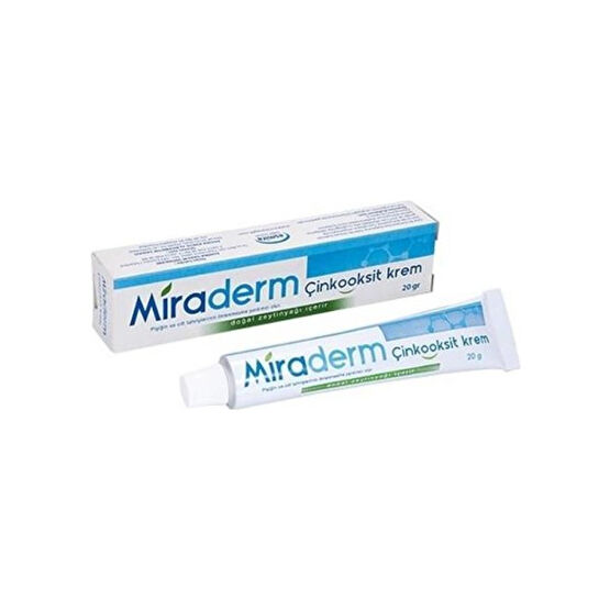 Miraderm Çinko Oksitli Pişik Kremi 20 Gr Pişik Önleyici Krem Fiyatı