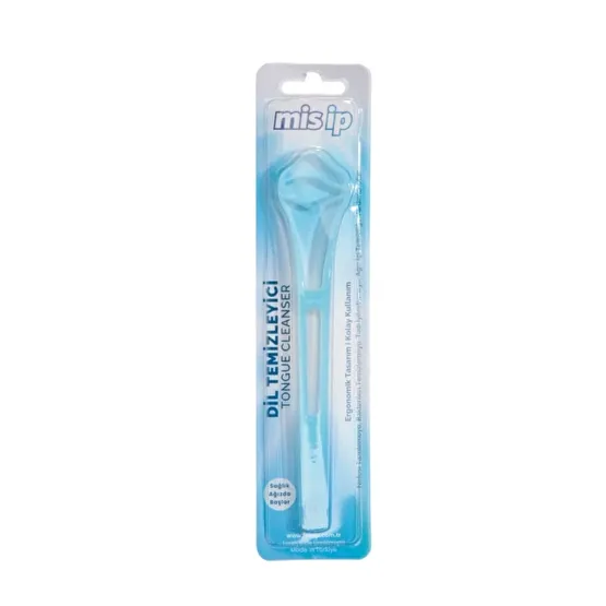 Misip Mavi Dil Temizleyici Tongue Cleaner Agiz Kokusuna Etkili Diş İpleri Fiyatı