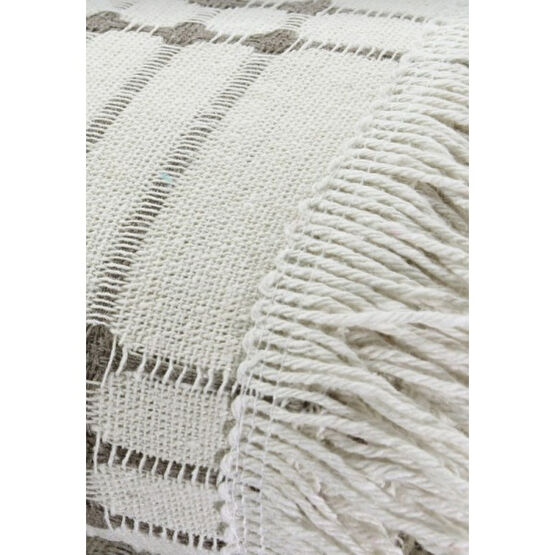 Miss Linda Home Collection   Pamuklu Buldan Işi Berjel Takımı Örtüsü (Koltuk Kollarını Örtmeyen Oturma Grubu Takımı) - 180 x 220 cm - Çikolata Kahve Koltuk & Kanepe Örtüsü Fiyatı