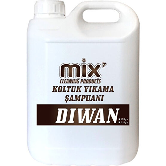 Mix Mix7 Diwan Koltuk Şampuanı 5 kg Halı Şampuanı Fiyatı