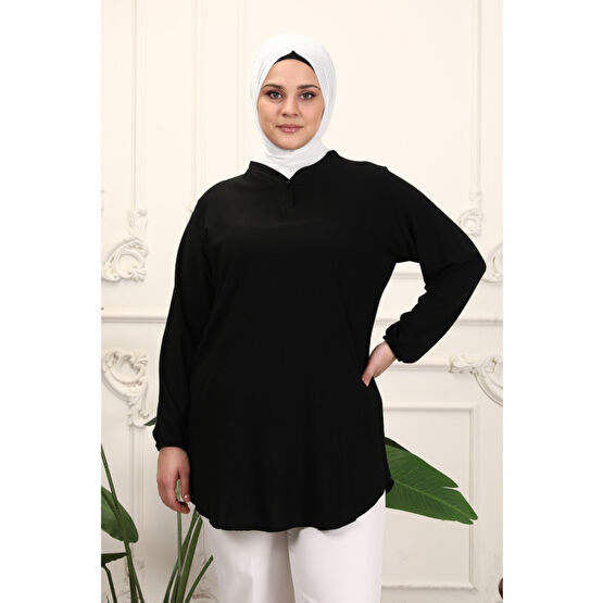 MIZMIZ Dokuma Viskon Yumuşak Kumaş Tunik L Beden Tunik Fiyatı