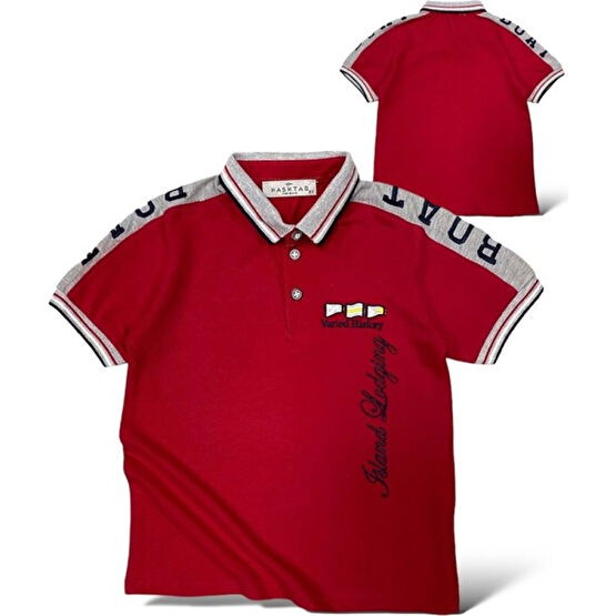 Mnk Baby & Kids Polo Yaka Lakost Çocuk Tişört MNK0505 Erkek Çocuk Sweatshirt Fiyatı