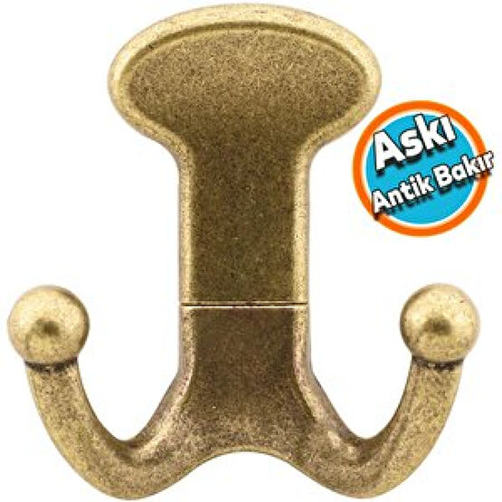 Mobilya Vestiyer Duvar Askısı Dolap Elbise Askılığı Antik Sarı Metal Vestiyer Fiyatı