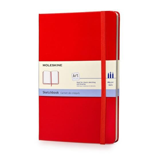 Moleskine ARTQP063R Kırmızı 104 Sayfa Eskiz Defteri
