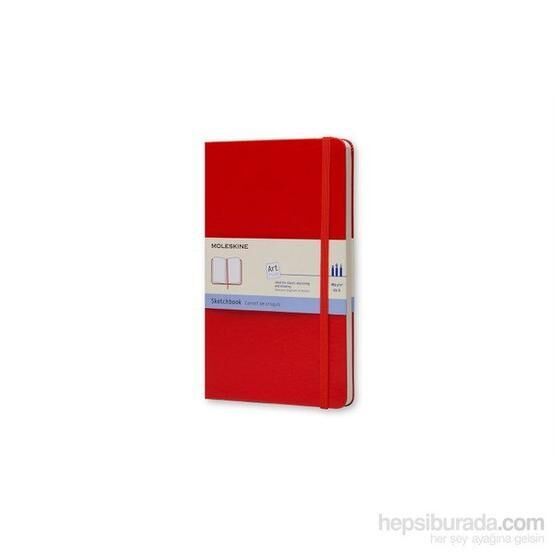 Moleskine ARTQP063R Kırmızı 104 Sayfa Eskiz Defteri