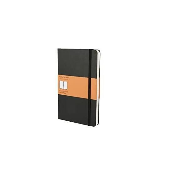 Moleskine QP060 Siyah Çizgili Sert Kapaklı Defter