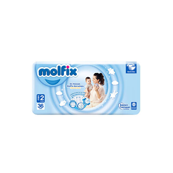 Molfix Bebek Bezi Jumbo 2 Mini 36'lı Bebek Bezi Fiyatı