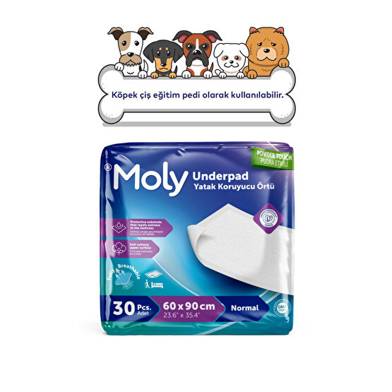 Moly Köpek Çiş Eğitim Pedi 30lu
