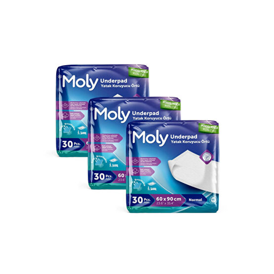 Moly Yatak Koruyucu Örtü 60x90 Cm 90lı Sağlık Fiyatı