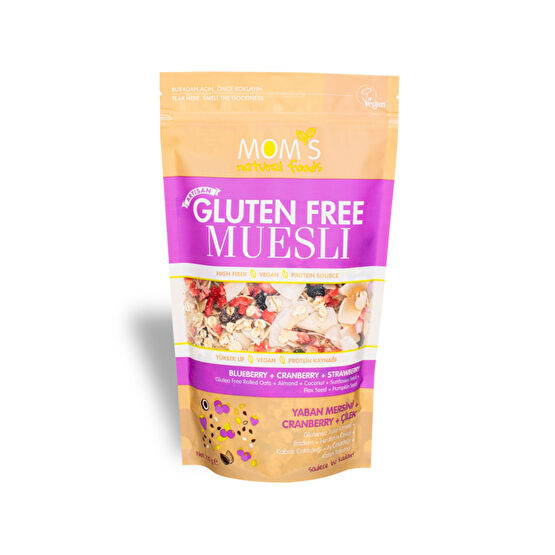 Moms Natural Foods Glutensiz MÜSLİ 300 G Kahvaltılık Gevrek Fiyatı