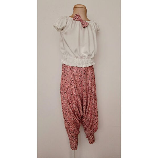Momsandbabies Kız Çocuk Şalvar Pantolon Büstiyerli Kız Çocuk Pantolon Fiyatı