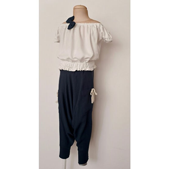 Momsandbabies Kız Çocuk Şalvar Pantolon Büstiyerli Kız Çocuk Pantolon Fiyatı