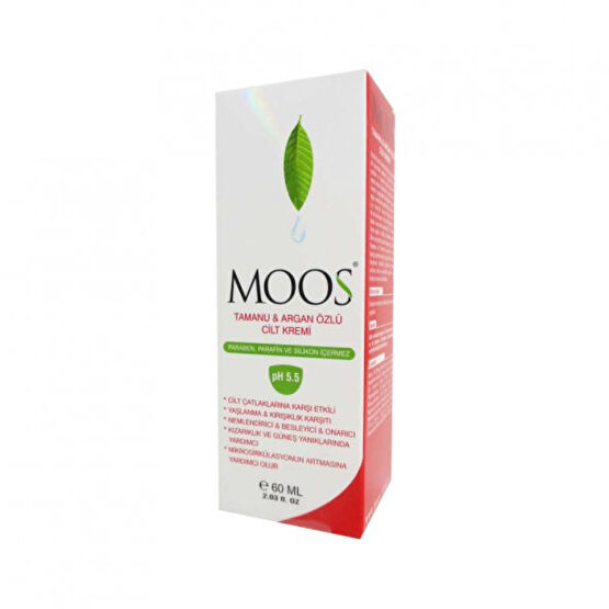 Moos Tamanu And Argan Oil Skin Cream 60Ml Çatlak Önleyici ve Gidericiler Fiyatı