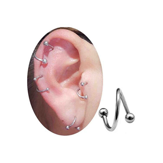 Mor Gümüş 6 Mm Cerrahi Çelik Tragus-helix-kıkırdak Piercing 150 x 210 Beden Altın & Gümüş Piercing Fiyatı