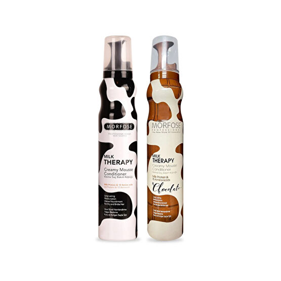 Morfose Milk Therapy Saç Köpüğü Chocolate 200 Ml+milk Therapy Saç Köpüğü Saç Şekillendirici Köpük Fiyatı