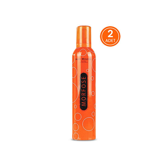 Morfose Turuncu Saç Şekillendirici Köpük (MOUSSE) | Ultra Strong 2x350ml. Saç Şekillendirici Köpük Fiyatı