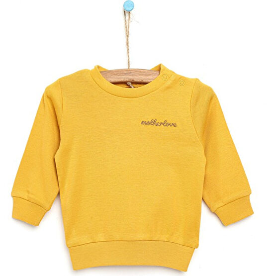 Motherlove Yenidoğan Organik Sweatshirt Unisex Bebek Sweat Shirt Fiyatı