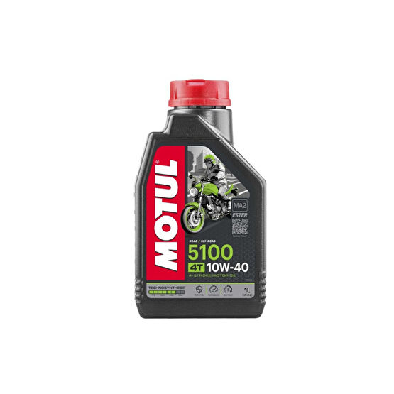 Motul 5100 10w40 1 Lt. 4 Zamanlı Motosiklet Yağı Made In France