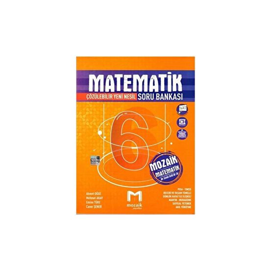 Mozaik Yayınları 6. Sınıf Matematik Soru Bankası