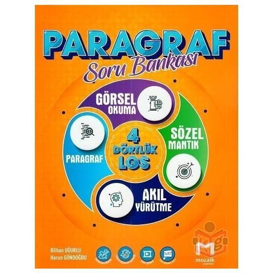 Mozaik Yayınları 8. Sınıf LGS Paragraf Mozaik Soru Bankası