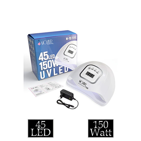 MOZIUR M-10 Max 150w Uv Led Kalıcı Oje Ve Protez Tırnak Kurutucu
