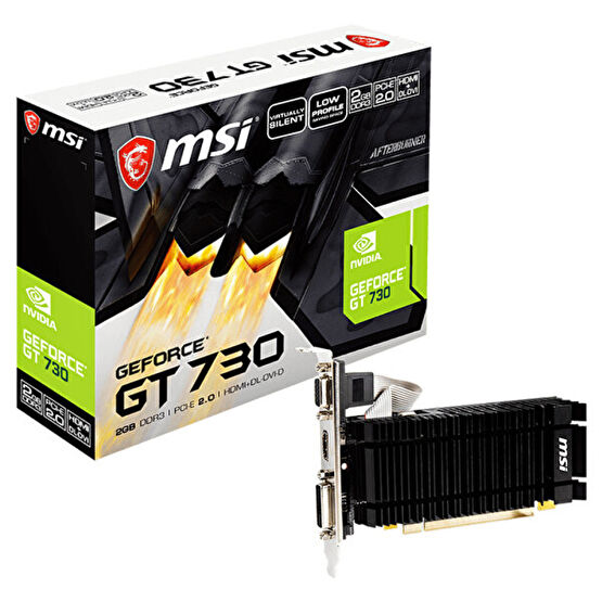 MSI GeForce GT 730 N730K-2Gd3H/Lpv1 2 GB 64 Bit Ddr3 Dx12 Gaming Ekran Kartı Ekran Kartları Fiyatı