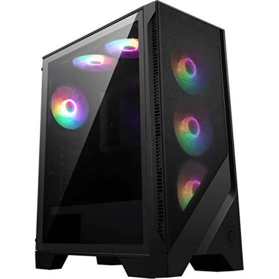 MSI MAG FORGE 120A AIRFLOW Temperli Cam 6 x120mm Auto RGB Fan ATX Gaming Bilgisayar Kasası PC Kasaları Fiyatı