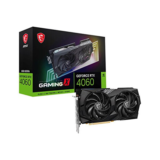 MSI VGA GeForce RTX 4060 Gaming X 8G Rtx4060 8 GB Gddr6 128 Bit Dx12 PCIe 4.0 X8 Ekran Kartı Ekran Kartları Fiyatı