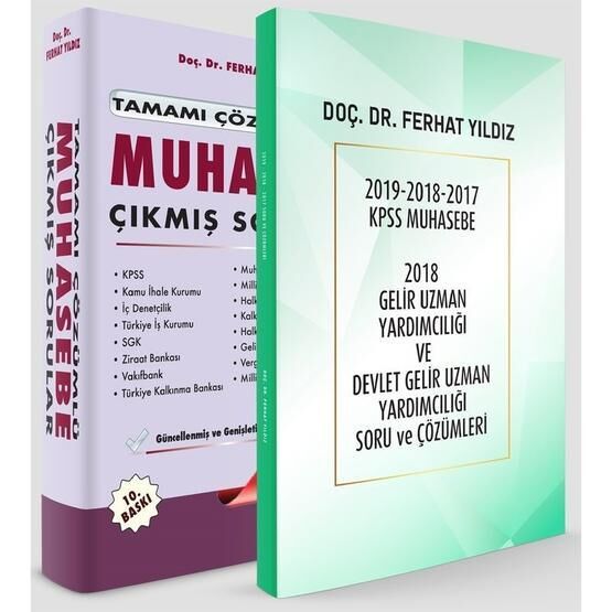 Muhasebe Çıkmış Sorular Tamamı Çözümlü-Ferhat Yıldız