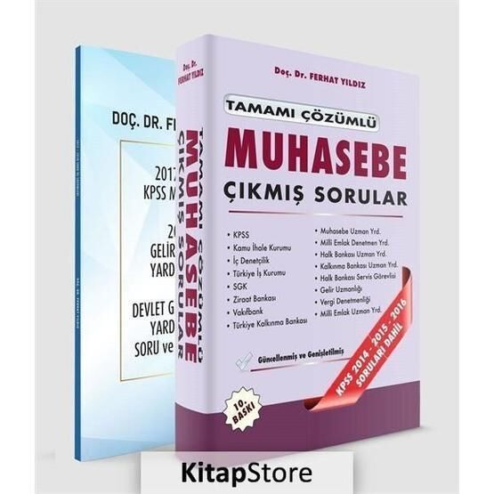 Muhasebe Çıkmış Sorular Tamamı Çözümlü-Ferhat Yıldız