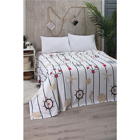 Mulberry Marine Tek Kişilik Pike Yatak Örtüsü 170 X 230 Pike & Pike Takımı Fiyatı