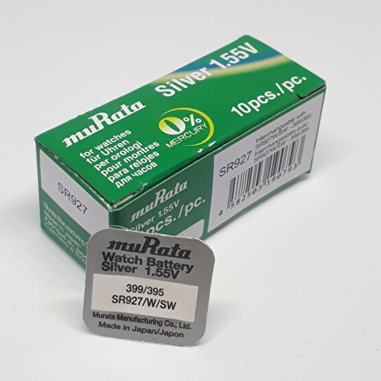 Murata Murata-Sony 395 SR927SW 1,55V Saat Pili - Tekli Şarj Cihazları & Kitler Fiyatı