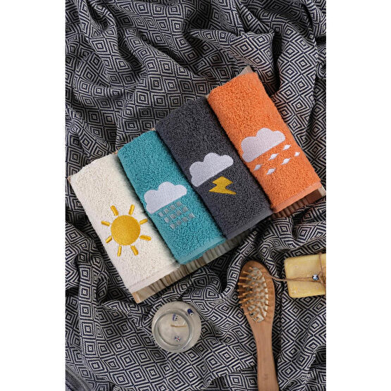 Mürdüm Home 30x50cm 4 Parça El Havlusu | Yüz Havlusu | Mutfak Havlusu Banyo Havlusu Fiyatı