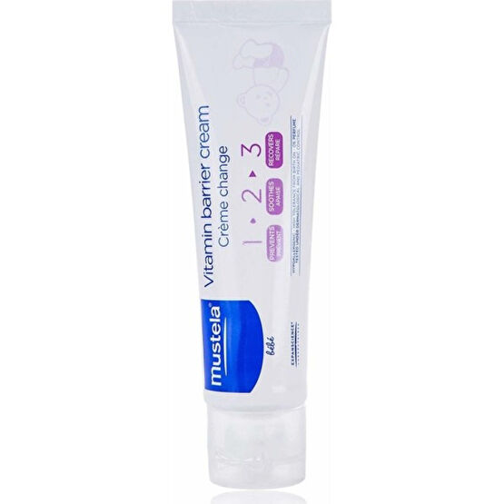 Mustela 1.2.3 Vitamin Bariyer Pişik Kremi 100ML - Yeşil Pişik Önleyici Krem Fiyatı