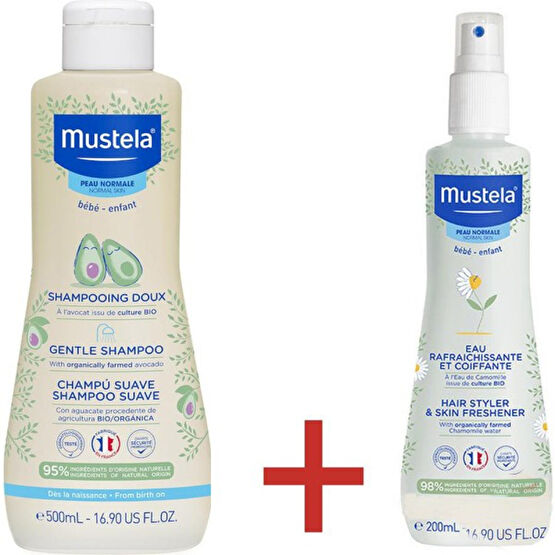 Mustela Gentle Shamooo Banyo Seti Bebek Bakım Seti Fiyatı