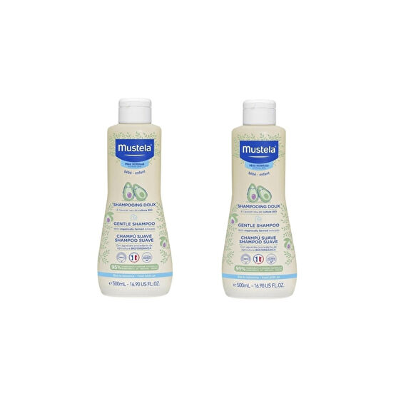 Mustela Gentle Shampoo 500 Ml X2 Adet Bebek Şampuanı Fiyatı