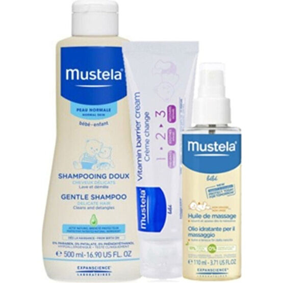 Mustela Günlük Set | Şampuan - Masaj Yağı - Pişik Kremi Bebek Bakım Seti Fiyatı