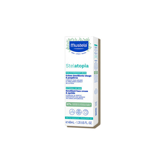 Mustela Stelatopia Emollient Face Cream Yüz Kremi 40 Ml Bebek Vücut Kremi Fiyatı