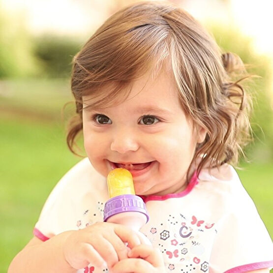 Mycey  Silikon Meyve Sebze Bebek Emziği Asortili - Renkli Bebek Beslenme Gereçleri Fiyatı