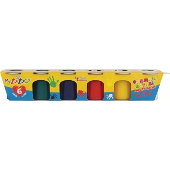 MyDido Parmak Boyası 6 Renk x 22ml MY88 Yüz & Parmak Boyası Fiyatı